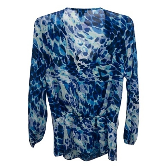 Cache Embellished Long Sleeve Blouse, Size XS - Picture 2 of 2